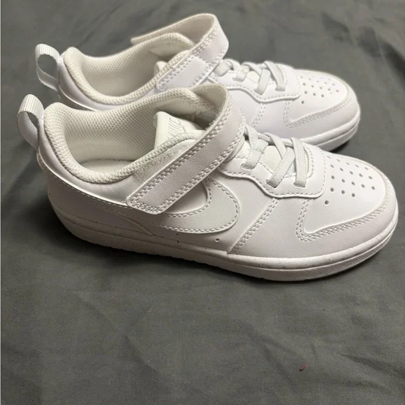 Nike | Shoes | Nike White Sneakers With Velcro Strap And  display picture 2